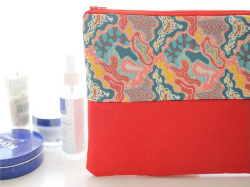 Pochette zippée Maya