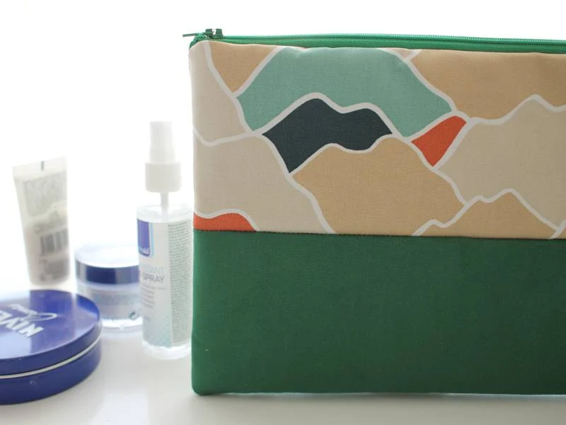 Pochette zippée Maya