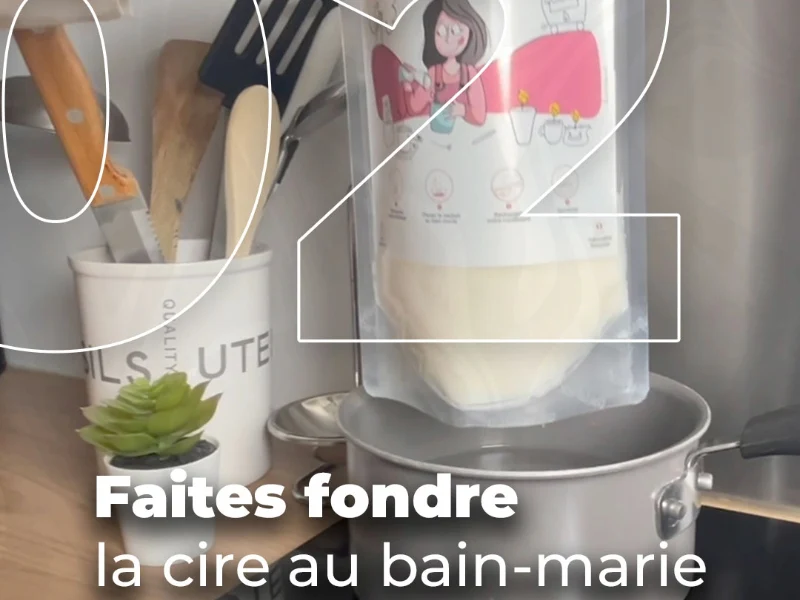 Kit de recharge bougie parfumée