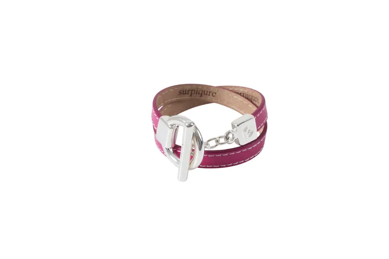 Bracelet en cuir "Tige"