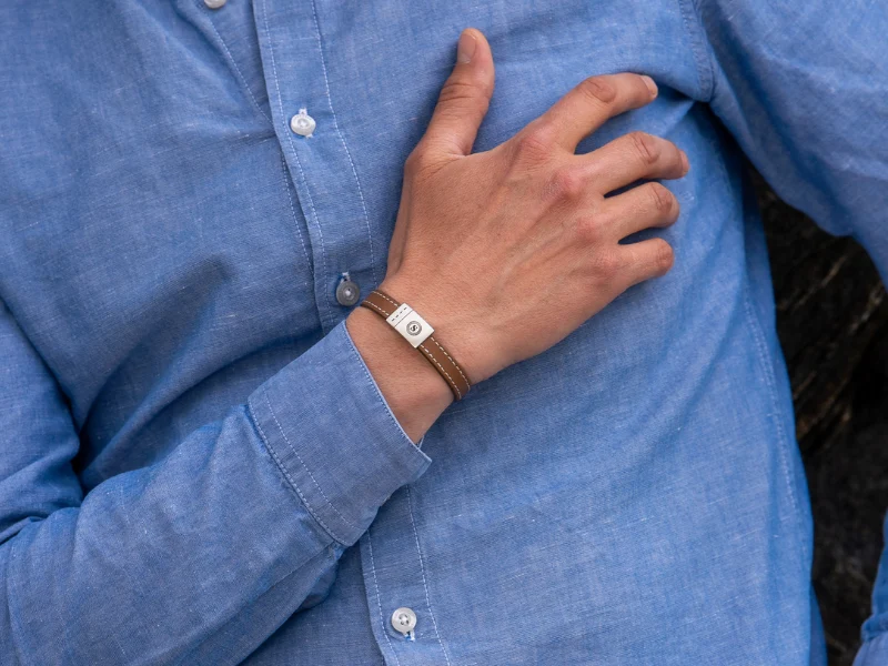Bracelet en cuir "Karéto"