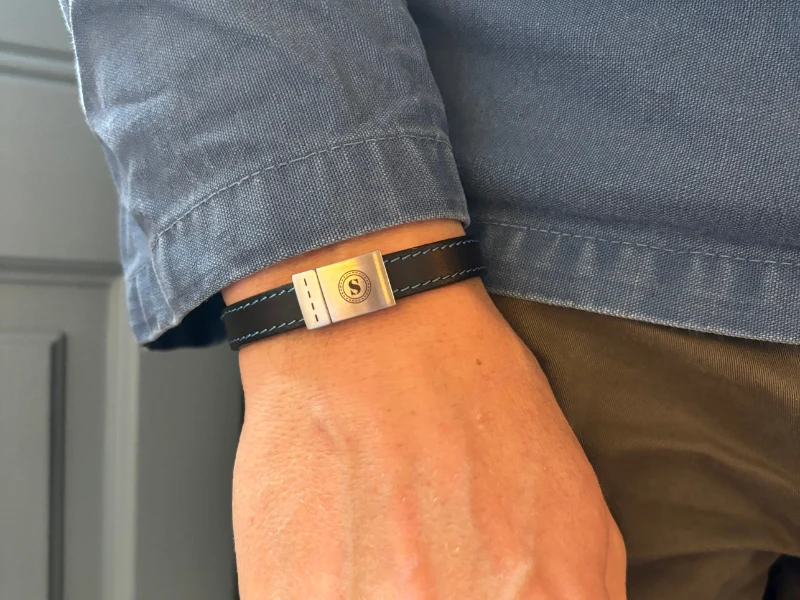 Bracelet en cuir "Karéto"
