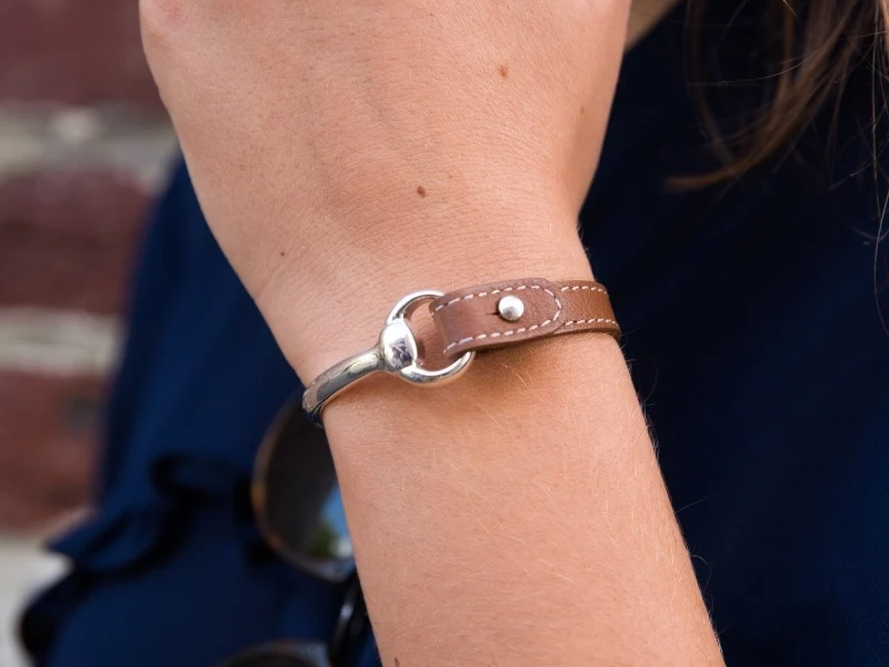 Bracelet en cuir "Auby"