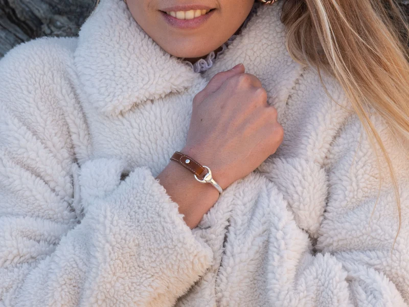 Bracelet en cuir "Auby"