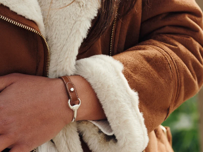Bracelet en cuir "Auby"