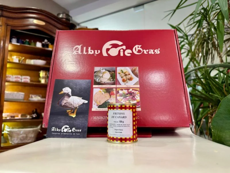 Coffret Festin du Canard : assortiment de 2 foies gras & 5 entrées du tarn