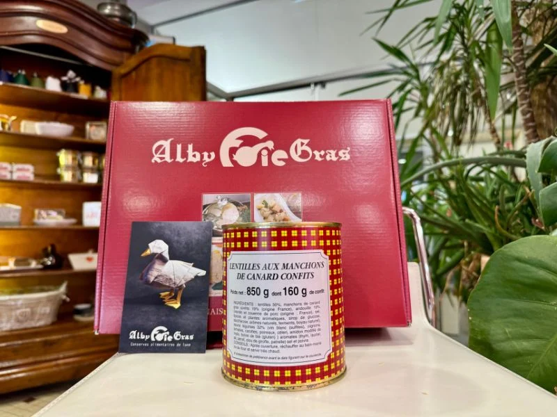 Coffret Plaisirs Tarnais : Foie Gras, Cassoulet et 3 entrées d'Albi