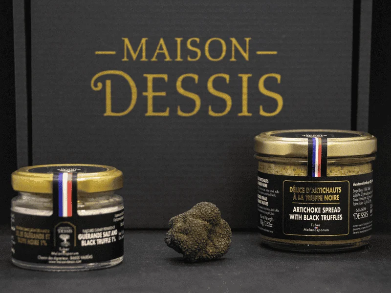 Coffret Duo Truffes : Sel de Guérande et Tartinable Artichaut