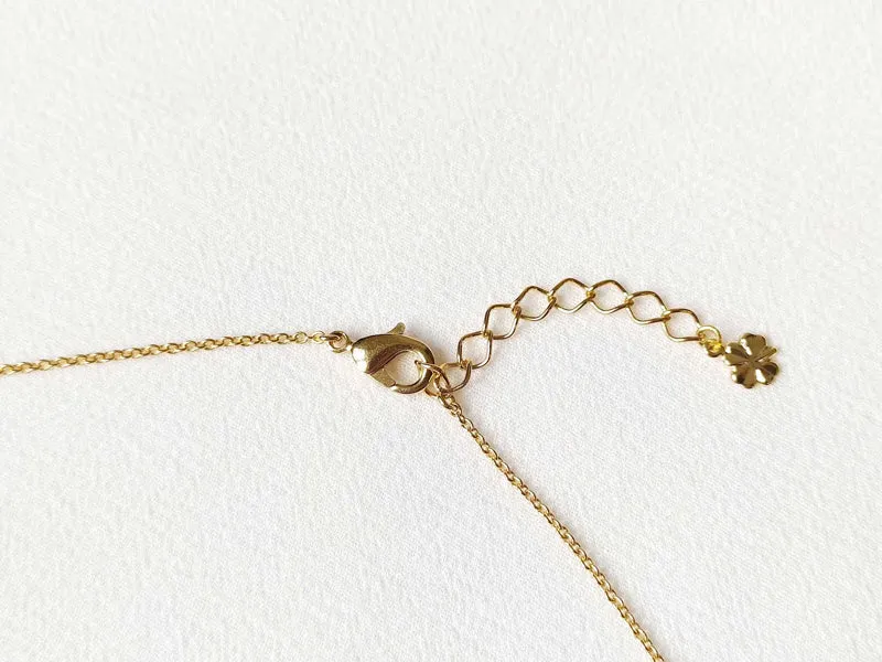 Collier Trio doré à l'or fin