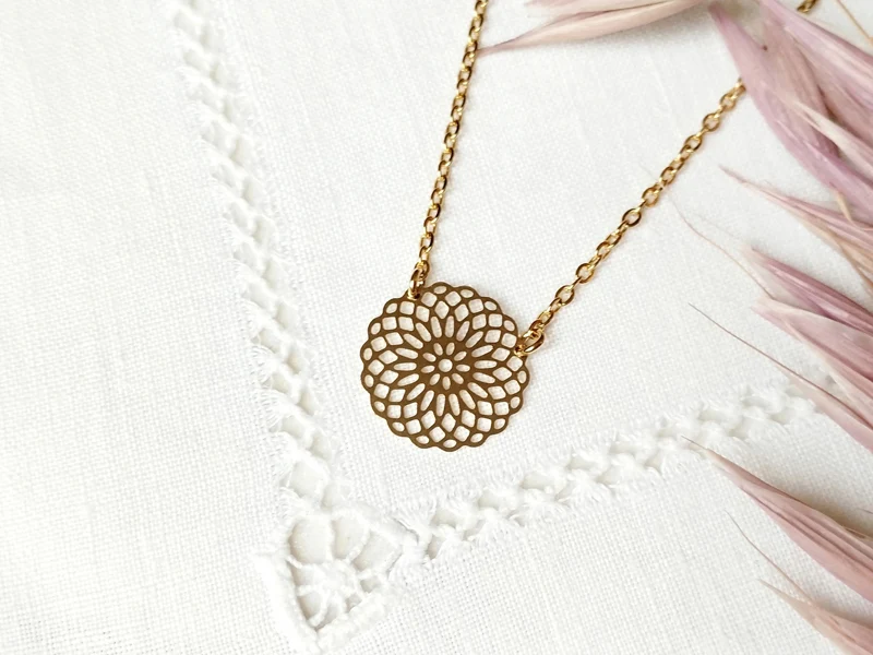 Collier Axelle, avec ou sans pierre