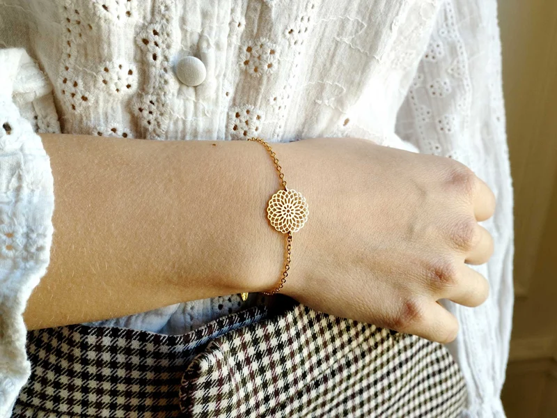 Bracelet Axelle, avec ou sans pierre