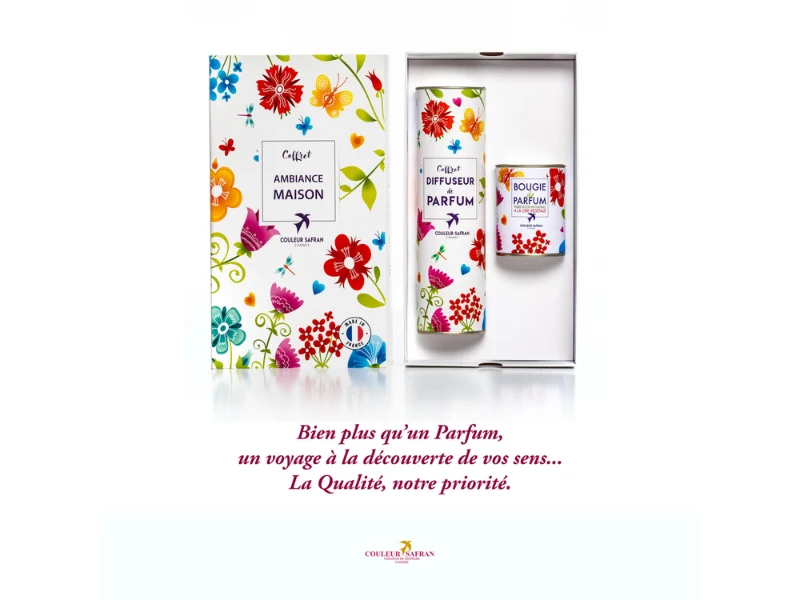 Coffret Cadeau Bougie