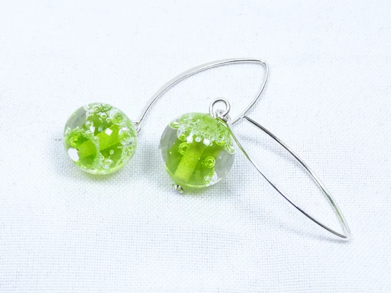 Boucles d'oreilles bulles