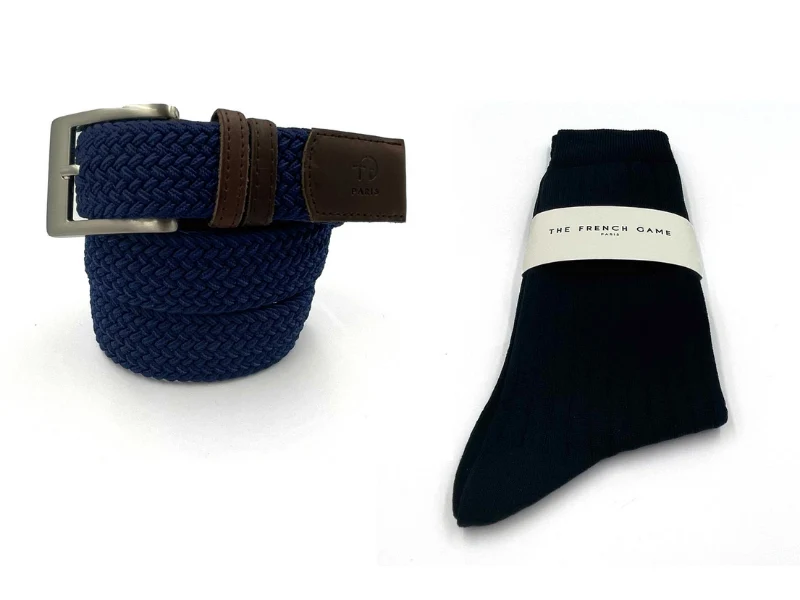Ceinture et chaussettes casual Frenchy