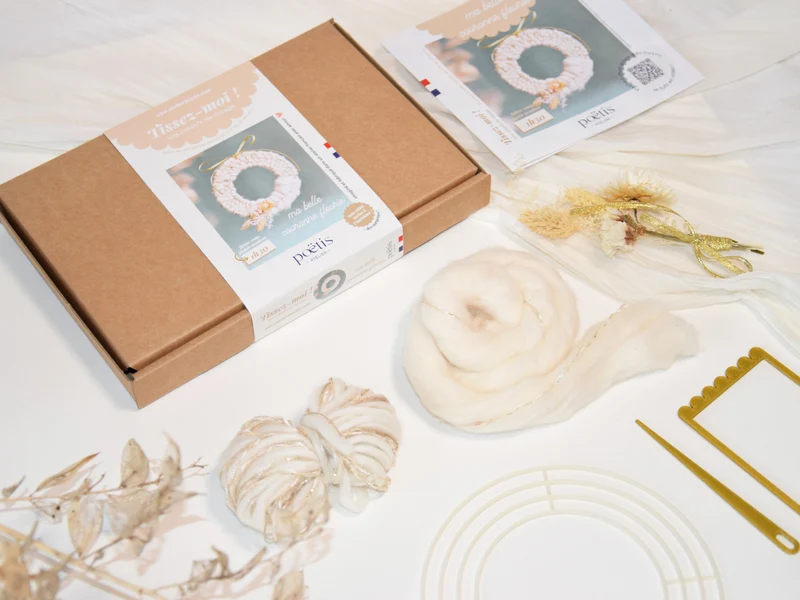 Kit DIY - Découverte du tissage - créations au choix