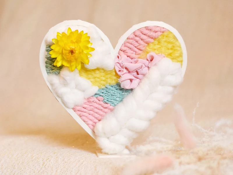 Kit DIY - Découverte du tissage - créations au choix