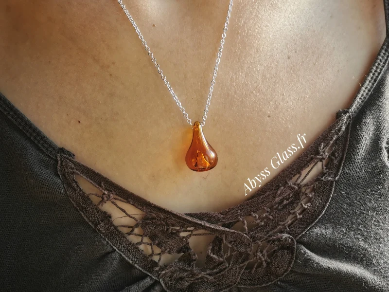 Pendentif d'Olfactothérapie diffuseur d'huile essentielle