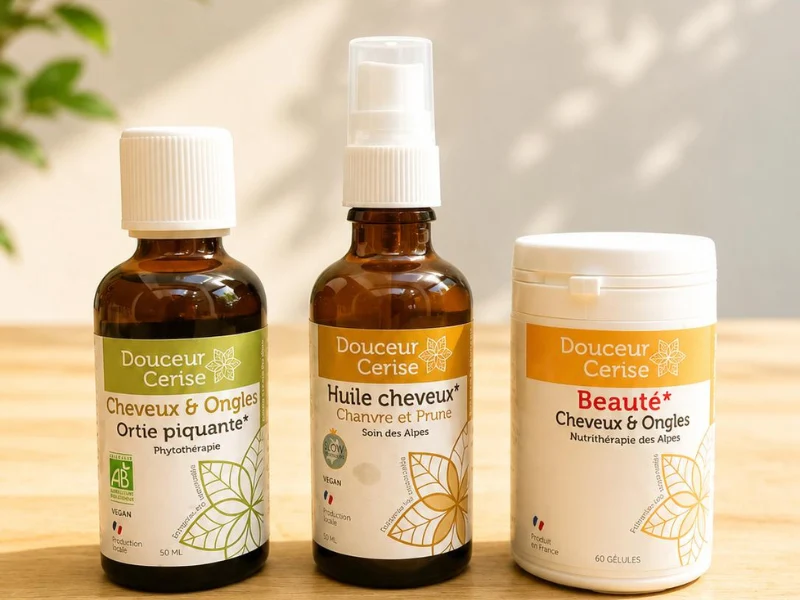 Coffret 3 soins cheveux & ongles