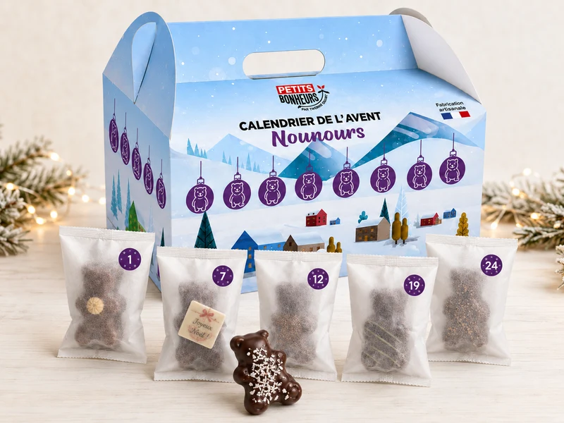 Calendrier de l'Avent 100% Nounours en Chocolat 2026