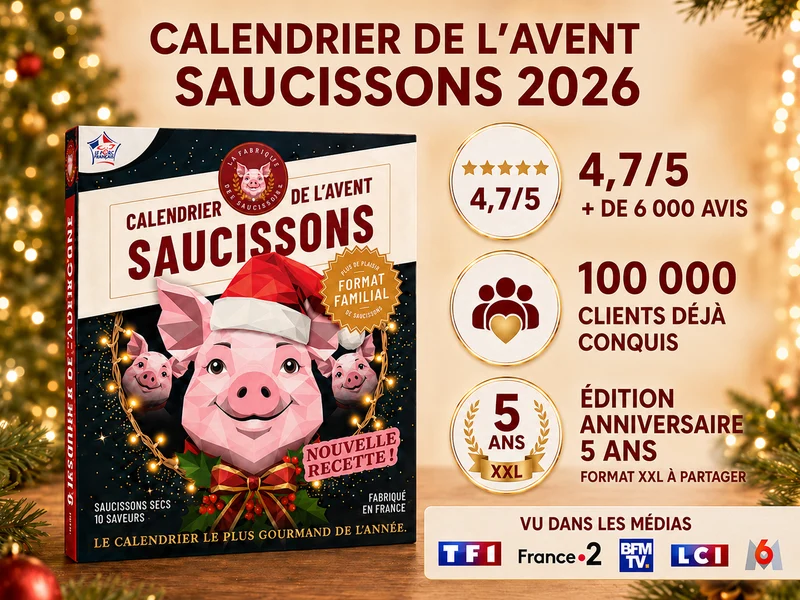 Calendrier de l'Avent Saucisson 2026