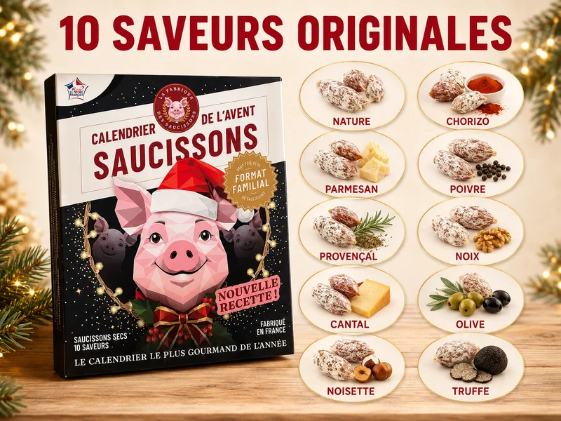 Calendrier de l'Avent Saucisson 2026
