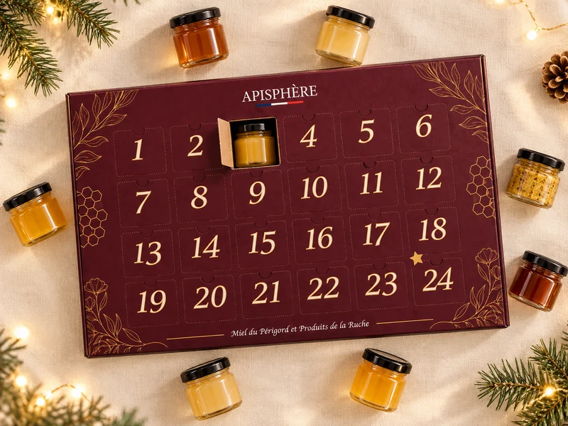 Calendrier de l'Avent Miel et Produits de la Ruche 2026