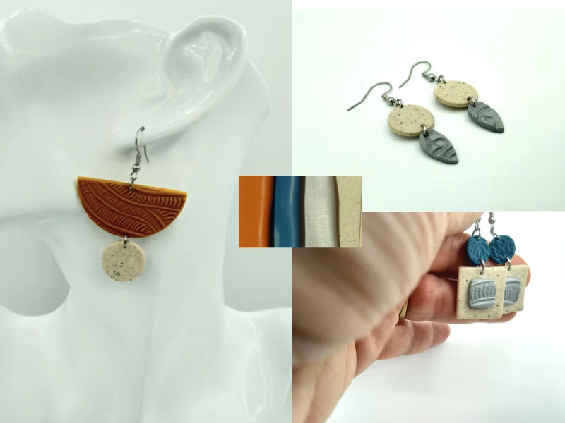 Trio de boucles d’oreilles Sahari Pep’s