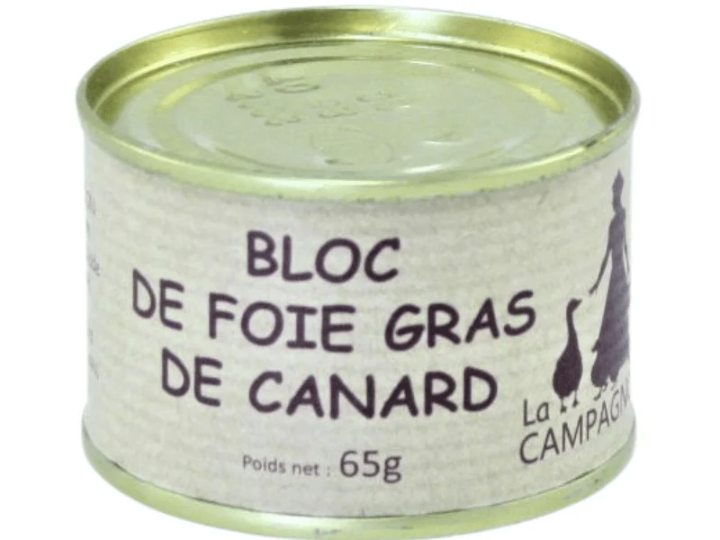 Trio blocs de foie gras de canard 65g