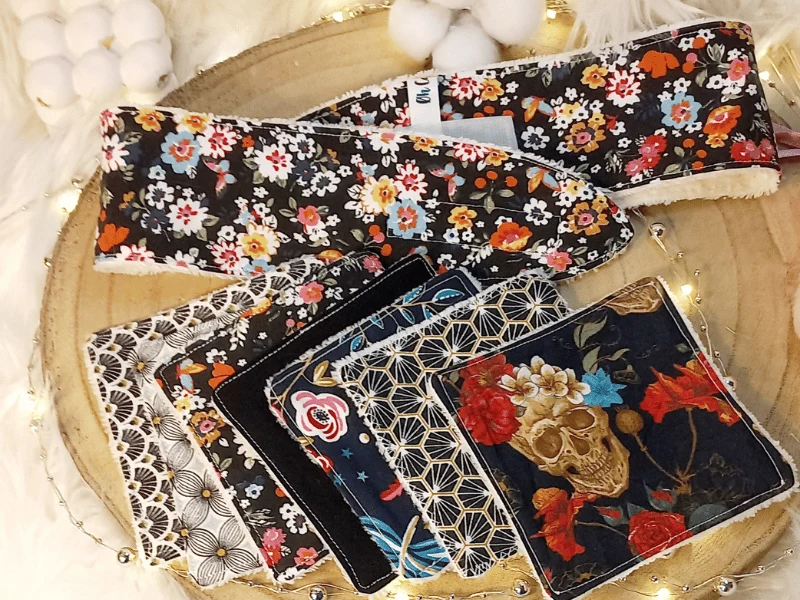 Bandeau de soin et son semainier de lingettes