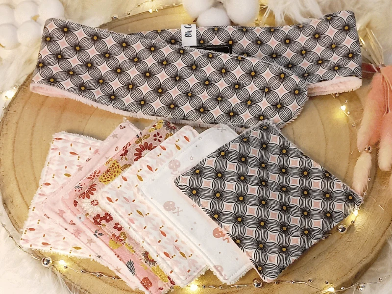 Bandeau de soin et son semainier de lingettes