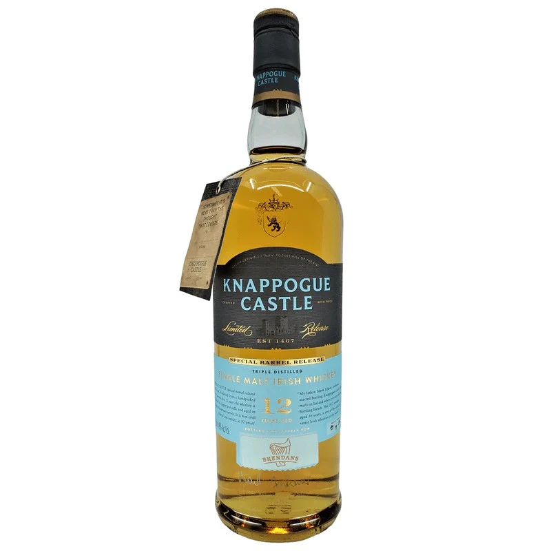 Knappogue Castle 12 Year Old Special Barrel Release Single Malt Irish Whiskey