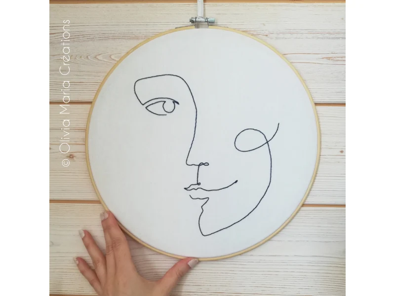 Déco d'intérieur en Broderie