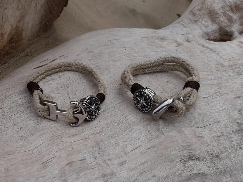 Bracelets Toi et moi Chanvre