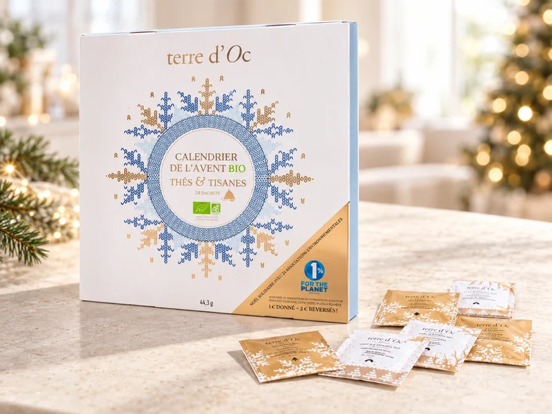 Calendrier de l'Avent Thés & Tisanes BIO 2026