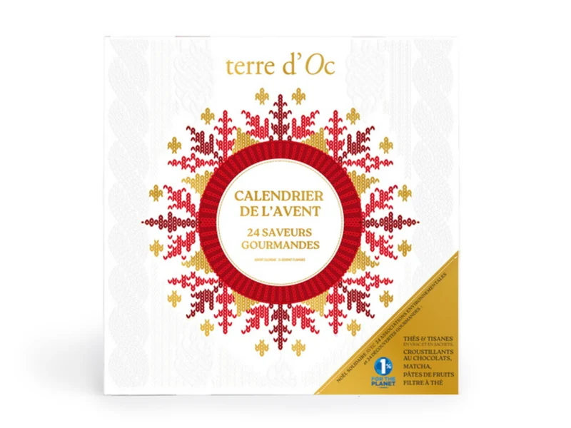 Calendrier de l'Avent Thés & Tisanes BIO 2026