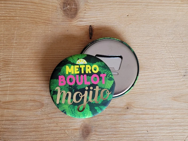 Pochette, miroir, magnet farniente