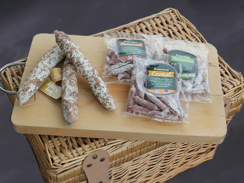 Dégustation de saucissons