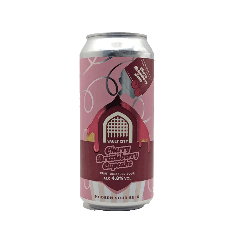 Vault City - Cherry Drizzleberry Cupcake 44cl | Sour Cerises, Citron & Glace Vanille