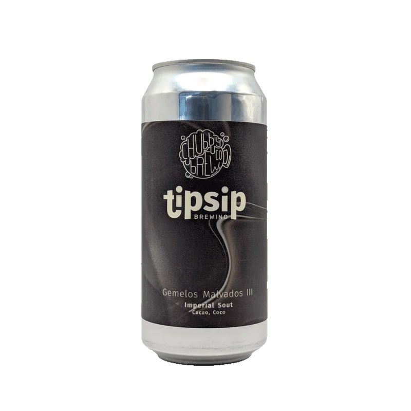 Tipsip collab' Chubby Brewing - Gemelos Malvados III 44cl | Imperial Stout Cacao Coco
