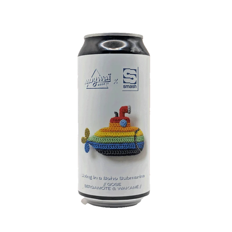 Mogwaï collab' Smash - Living in a Boho Submarine 44cl | Gose Wakamé & Bergamote