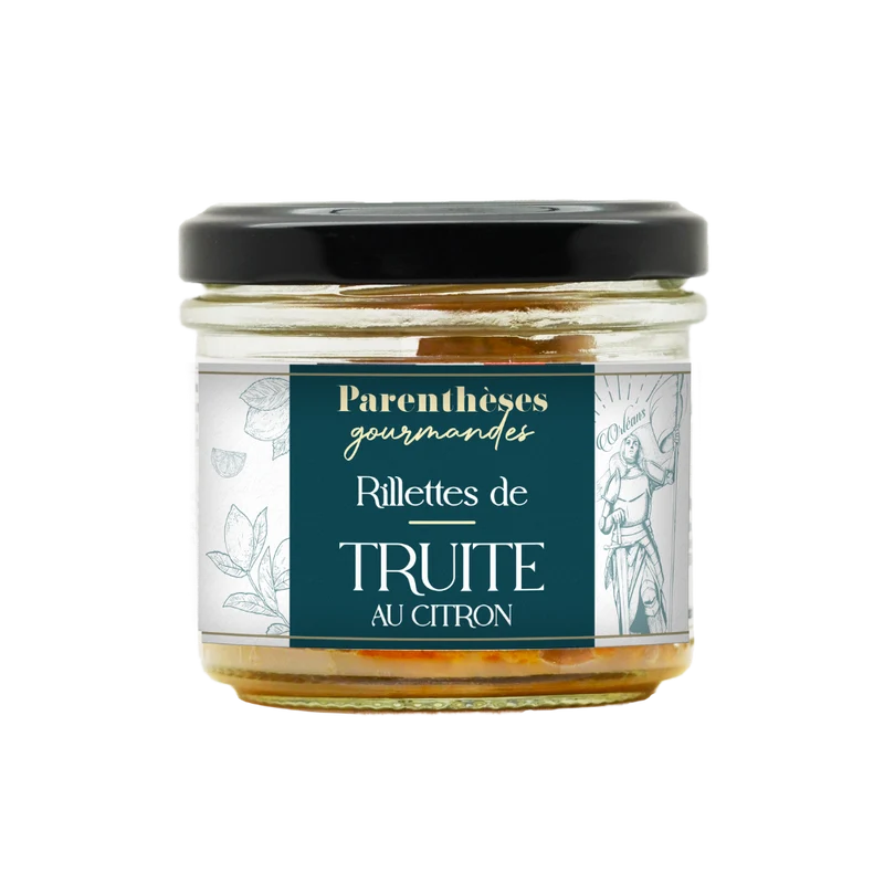 Rillettes de truite au citron