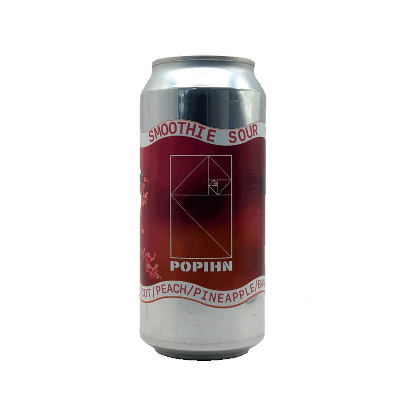 Popihn - Smoothie Sour Apricot / Peach / Pineapple / Banana - 44cl | Smoothie Sour