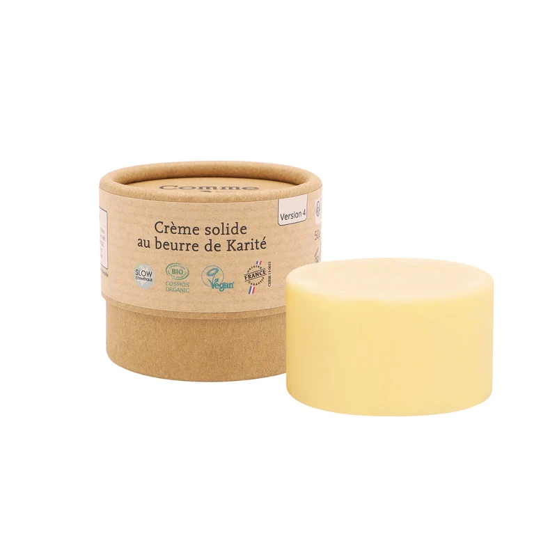 Crème solide visage et corps au beurre de karité