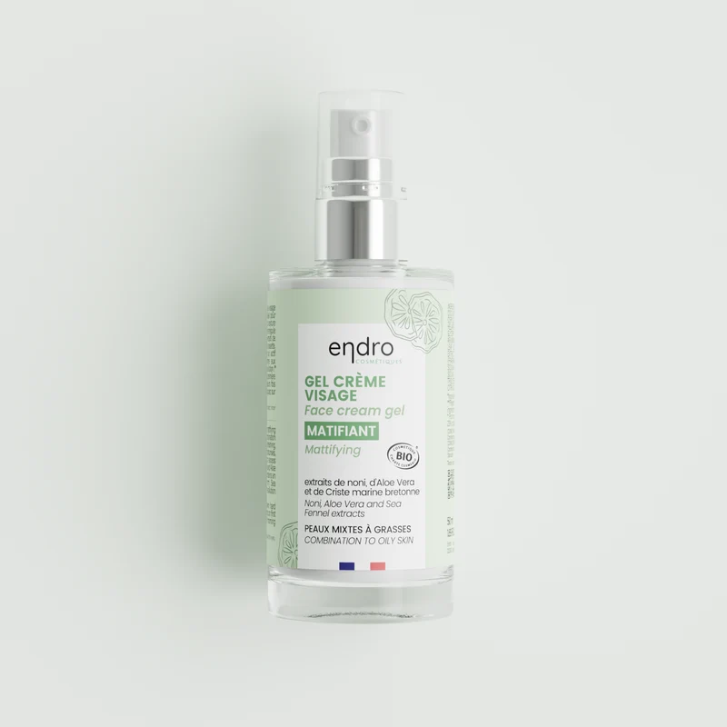 Gel crème visage matifiant