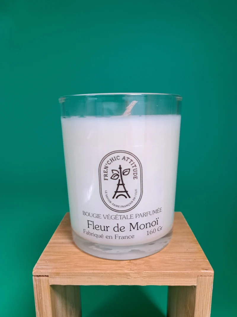 Bougie senteur fleur de monoï