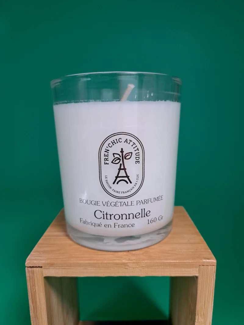 Bougie senteur citronnelle