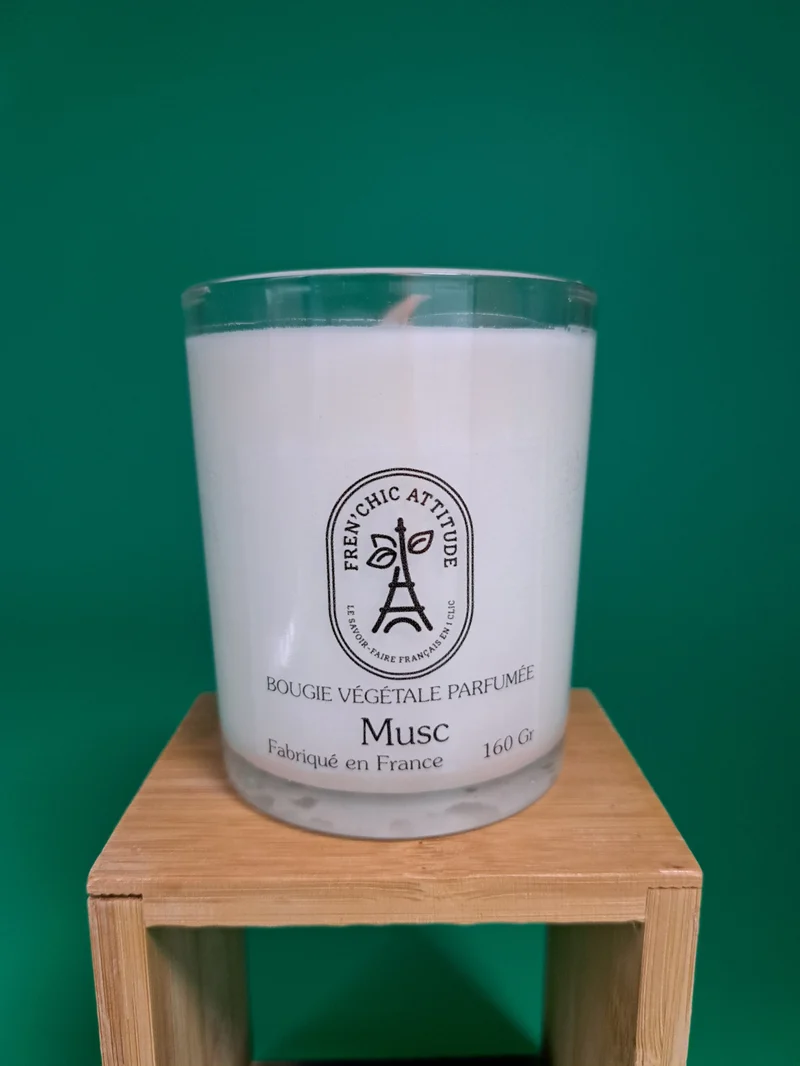 Bougie senteur musc