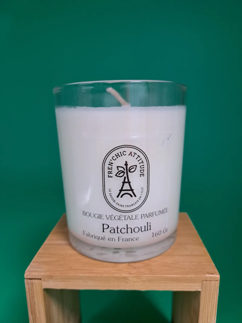 Bougie senteur patchouli