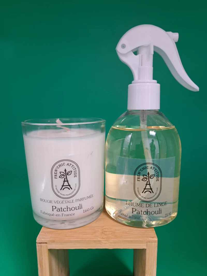 Bougie senteur patchouli