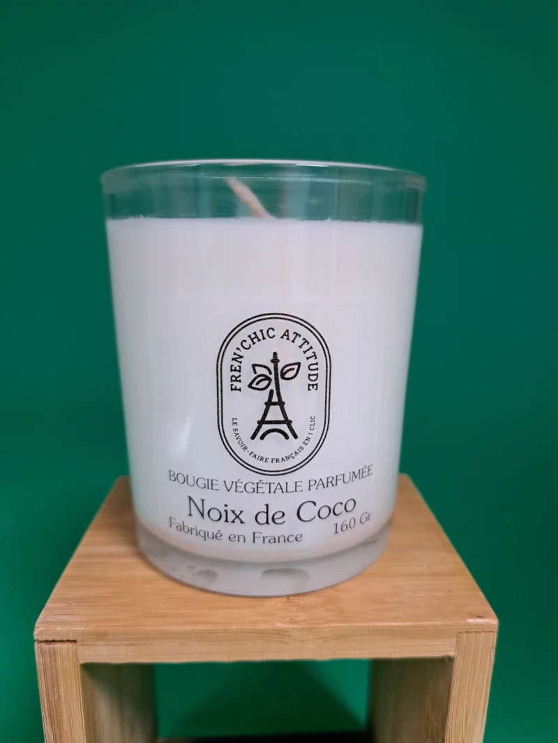 Bougie senteur noix de coco